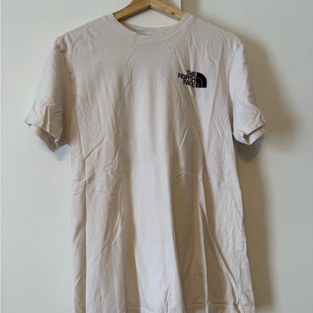 The North Face Men's Cream Short Sleeve Tee